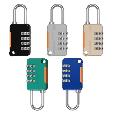 Color Matching Multi-purpose Luggage Gym Cabinet Padlock With Password Required