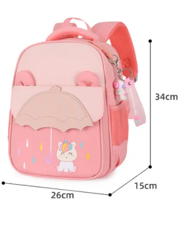 Pupils Intermediate And Advanced Kindergarten Classes Contrast Color Cartoon Backpack