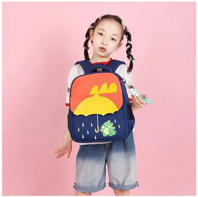 Pupils Intermediate And Advanced Kindergarten Classes Contrast Color Cartoon Backpack