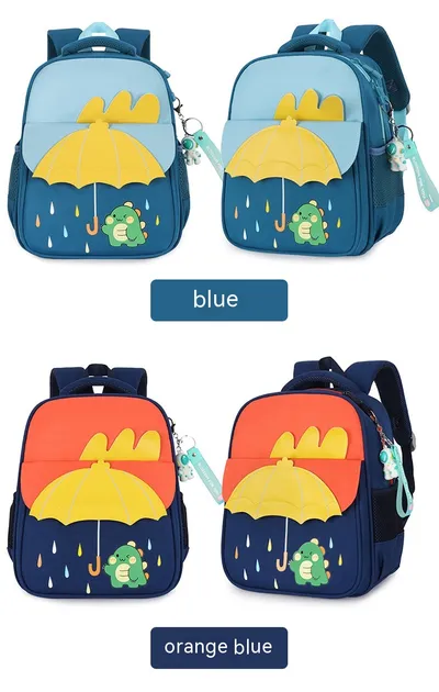 Pupils Intermediate And Advanced Kindergarten Classes Contrast Color Cartoon Backpack