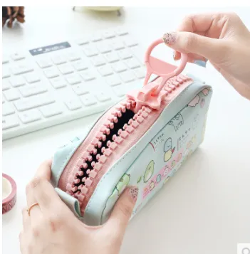Creative Simple Cute Corner Animal Pencil Case