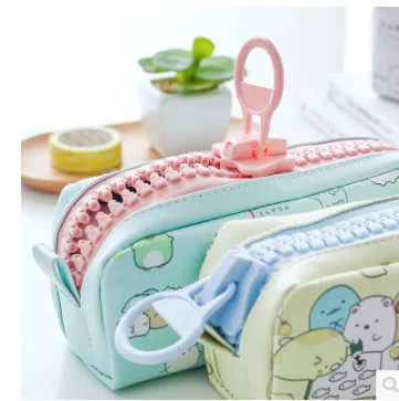 Creative Simple Cute Corner Animal Pencil Case
