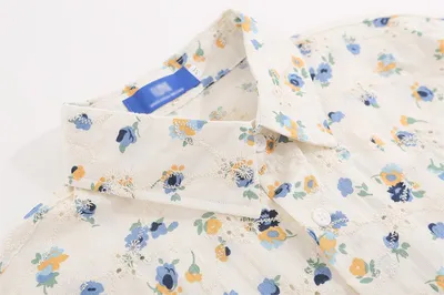 Floral Long Sleeve Shirt Men's Japanese Leisure Loose Cardigan
