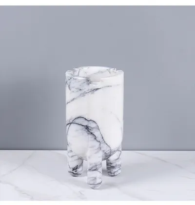 Marble Hydroponic Green Plant Soft Home Decoration Decorative Vase