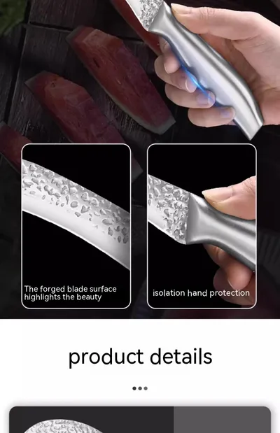 Stainless Steel Forged Banana Fruit Knife