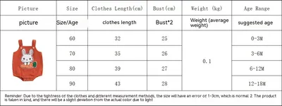 Corduroy Children's Clothing Easter Cute Baby Girl Cartoon Rabbit Embroidered Romper