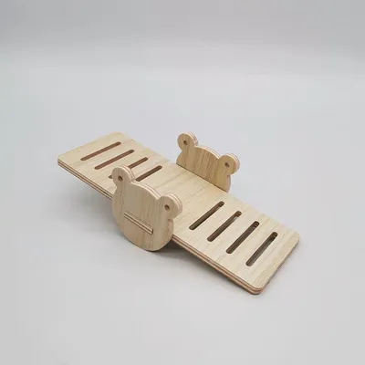 Solid Wood Small House Hamster Sleeping Nest Djungarian Hamster Small Villa Toy Supplies