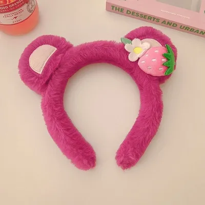 Cute Face Wash Hair Bands Female Cartoon Headwear Hair Band Headband Apply
