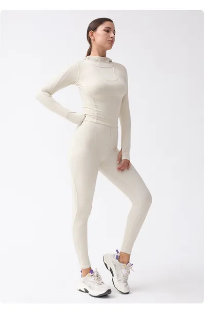 Women's Long-sleeved Pullover Outdoor Workout Clothes Sports Top