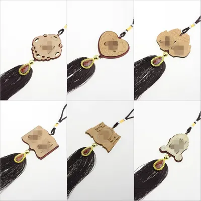 Car Supplies Car Hanging Wood Automobile Hanging Ornament