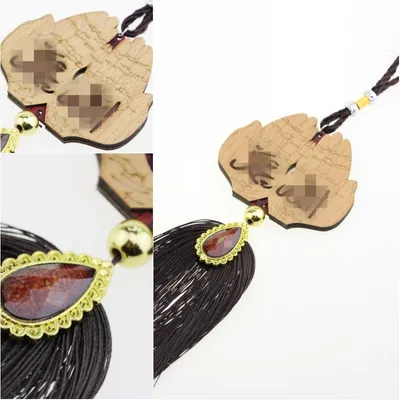 Car Supplies Car Hanging Wood Automobile Hanging Ornament
