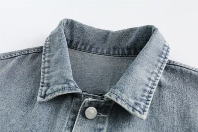 Cat Beard Stitching Loose Lapels Coat American Fashion Brand