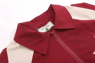 Men's Spring And Autumn Sports Loose Casual Polo Collar Pilot Baseball Uniform Fashion