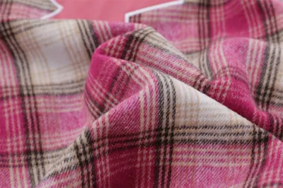 Embroidered Plaid Coat For Men