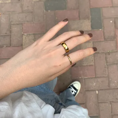 Fashion Personalized Glossy Ring For Women