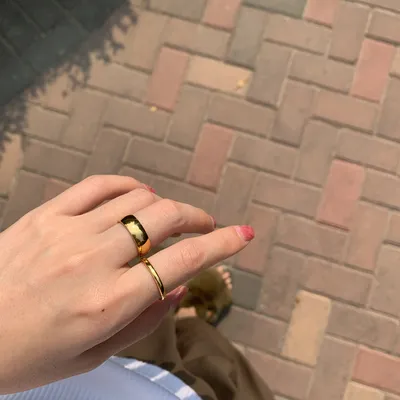 Fashion Personalized Glossy Ring For Women