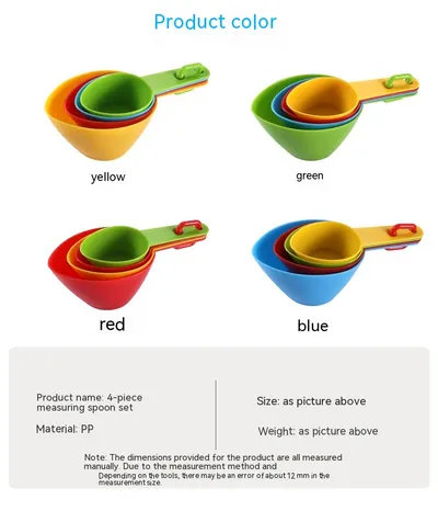 Baking Tool Plastic Plastic Measuring Spoon Measuring Cup Set
