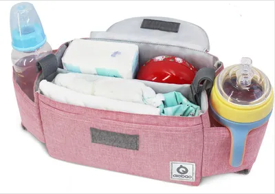 Multifunctional Baby Stroller Waterproof Storage Outing Mummy Bag