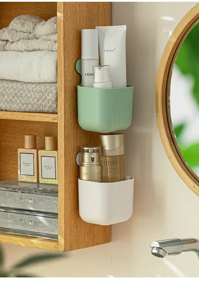 Magnetic Wall Hanging Storage Box Kitchen Storage