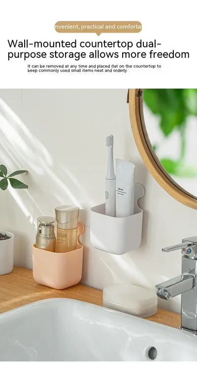 Magnetic Wall Hanging Storage Box Kitchen Storage