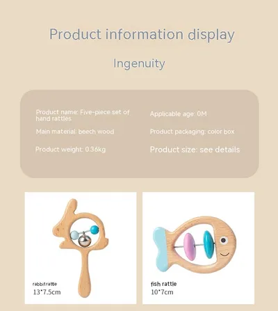 Newborn Baby Beech Educational Toys