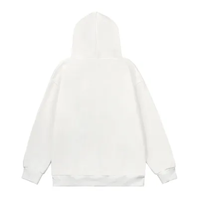 English Letters Printed Hoodie Men
