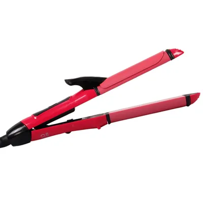 Hair Straightener Hair Curler Hair Straightener Ceramic Glaze Small Round Plug Plywood Dual-use O
