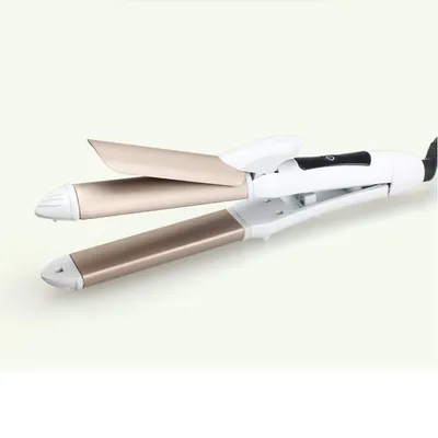 Hair Straightener Hair Curler Hair Straightener Ceramic Glaze Small Round Plug Plywood Dual-use O