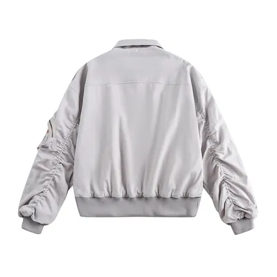 Lapel Baseball Uniform Jacket Men