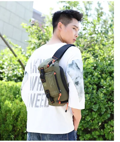Men's Multi-functional Shoulder Crossbody Outdoor Sports And Casual Biking Mountain Climbing Large Capacity Waist Bag