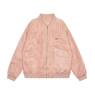 American Retro Workwear Baseball Uniform Jacket Men