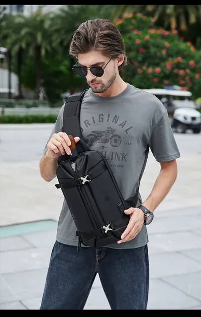 Fashion Waterproof Outdoor One Shoulder New Oxford Cloth Crossbody Bag
