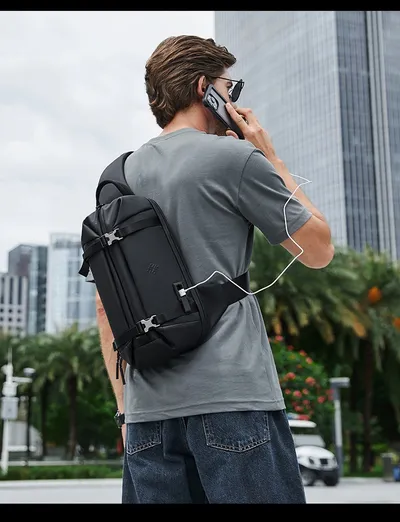 Fashion Waterproof Outdoor One Shoulder New Oxford Cloth Crossbody Bag
