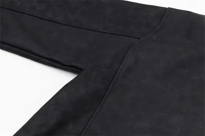 Season Loose American Street Windproof Zipper Decorations Leather Jacket