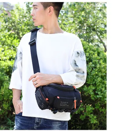 Men's Multi-functional Shoulder Crossbody Outdoor Sports And Casual Biking Mountain Climbing Large Capacity Waist Bag