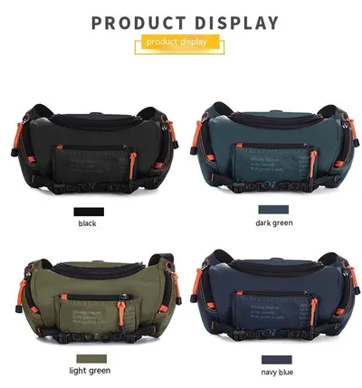 Men's Multi-functional Shoulder Crossbody Outdoor Sports And Casual Biking Mountain Climbing Large Capacity Waist Bag