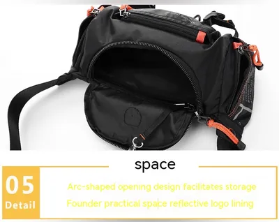 Men's Multi-functional Shoulder Crossbody Outdoor Sports And Casual Biking Mountain Climbing Large Capacity Waist Bag