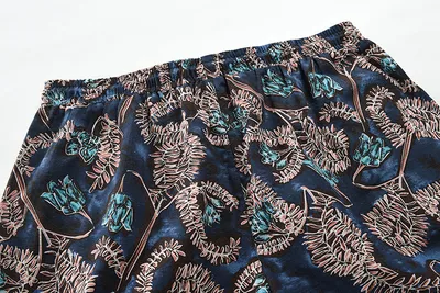 Men's Casual Multicolor Cotton And Linen Loose Low Crotch Trousers