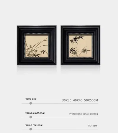 New Chinese Style Living Room French Decorative Painting