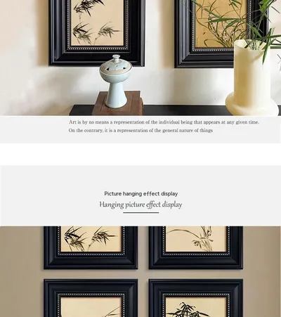 New Chinese Style Living Room French Decorative Painting