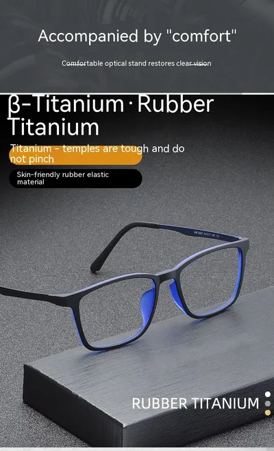 Pure Titanium Glasses Frame Men