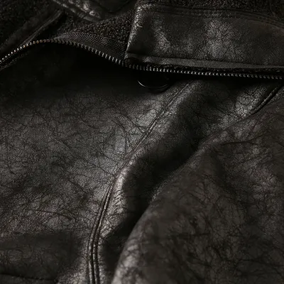 Fur Integrated Lapel Jacket Men