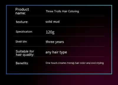 Grandma Grey Hair Wax, Colored Hair Mud, Popular And Continuously Styling Hair Products