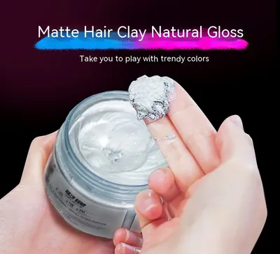 Grandma Grey Hair Wax, Colored Hair Mud, Popular And Continuously Styling Hair Products