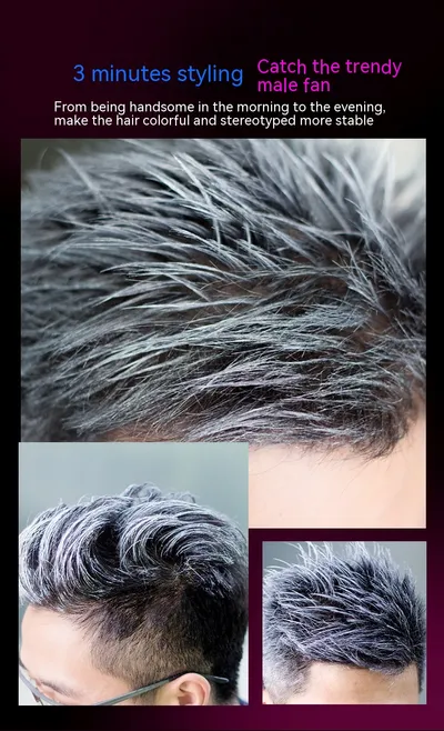 Grandma Grey Hair Wax, Colored Hair Mud, Popular And Continuously Styling Hair Products