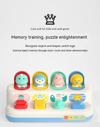 Pop-up Box Baby Finger Exercise Early Childhood Education Toys
