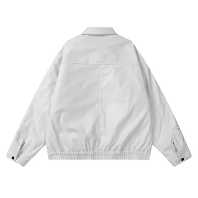 American Motorcycle Leather Jacket Men