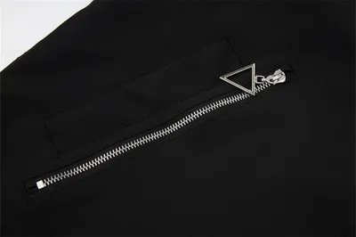 Cross Decoration Flight Jacket Men