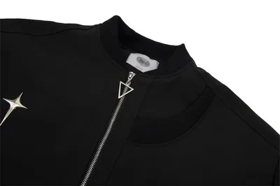 Cross Decoration Flight Jacket Men