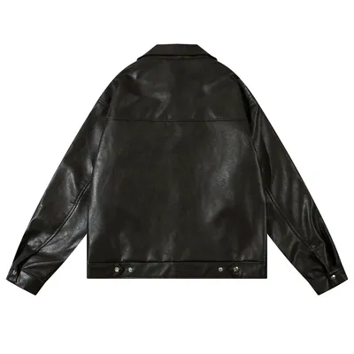 Riding Biker's Leather Jacket Men